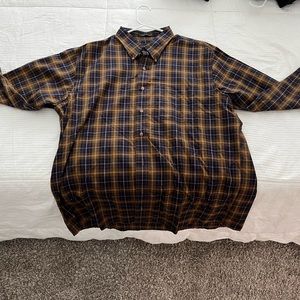 Mens Allen Edmonds Button Down XL